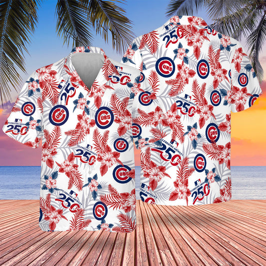 CHC Special Semiquincentennial Hawaiian Design Button Shirt