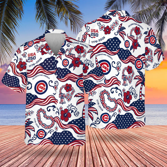 CHC Special Semiquincentennial Hawaiian Design Button Shirt V3