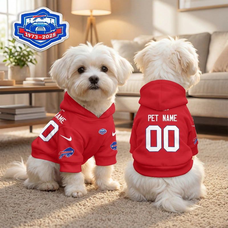 BUF “Rivalries” Pet Hoodie