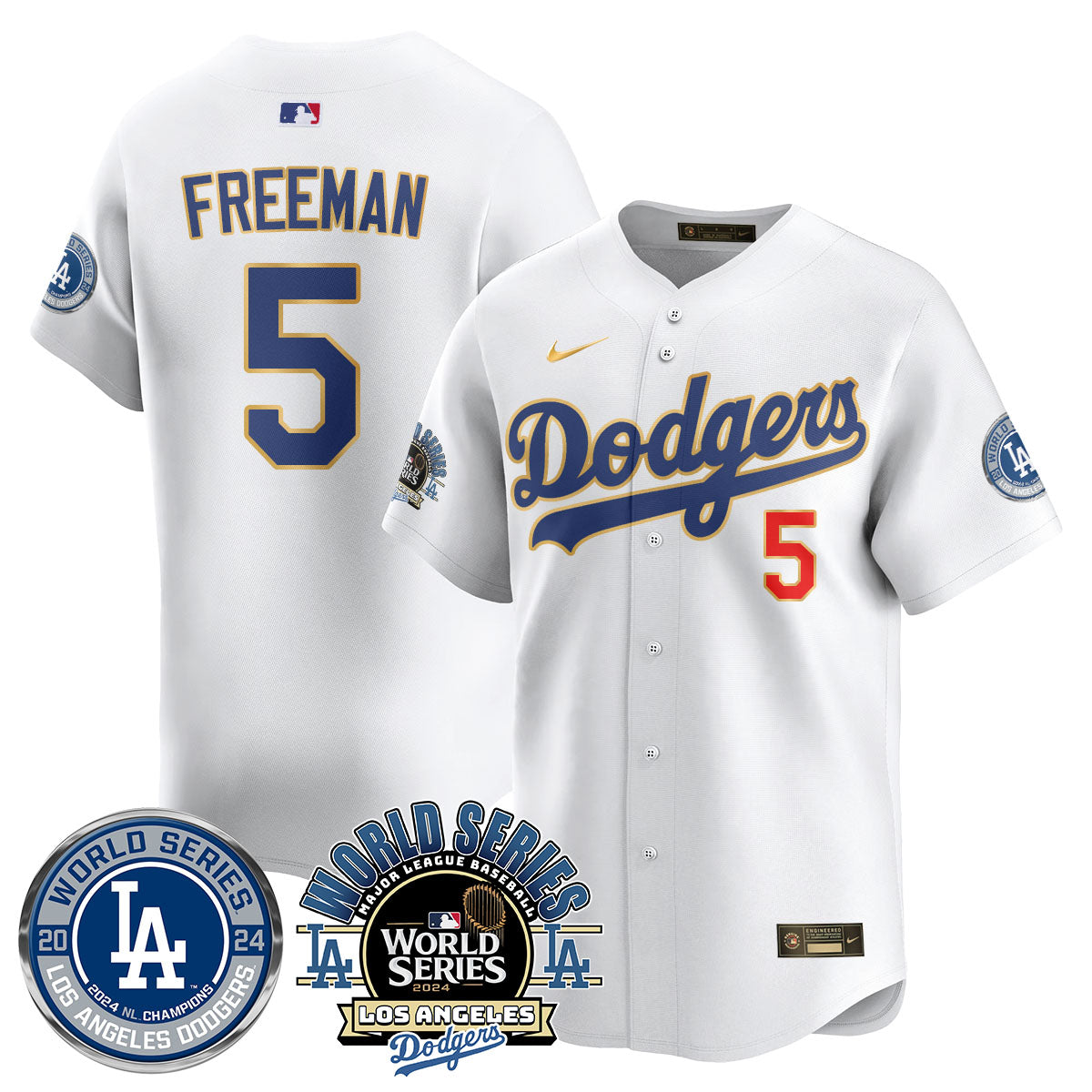 LAD World Series 2024 Jersey - All Stitched