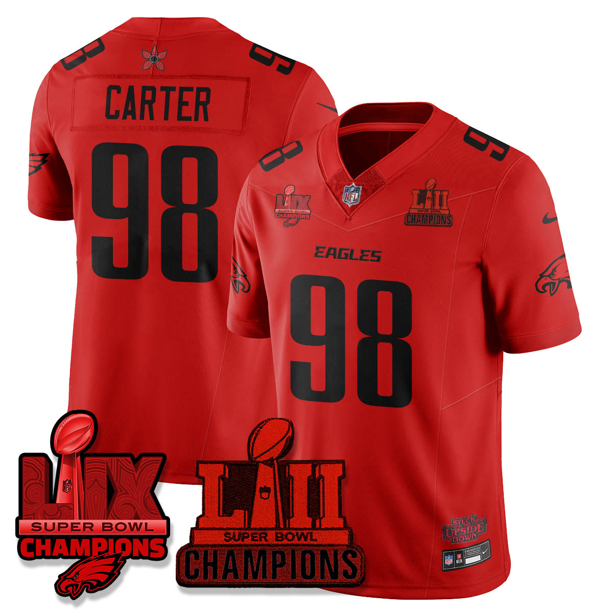 PHI Stranger Things Vapor Limited Jersey - All Stitched