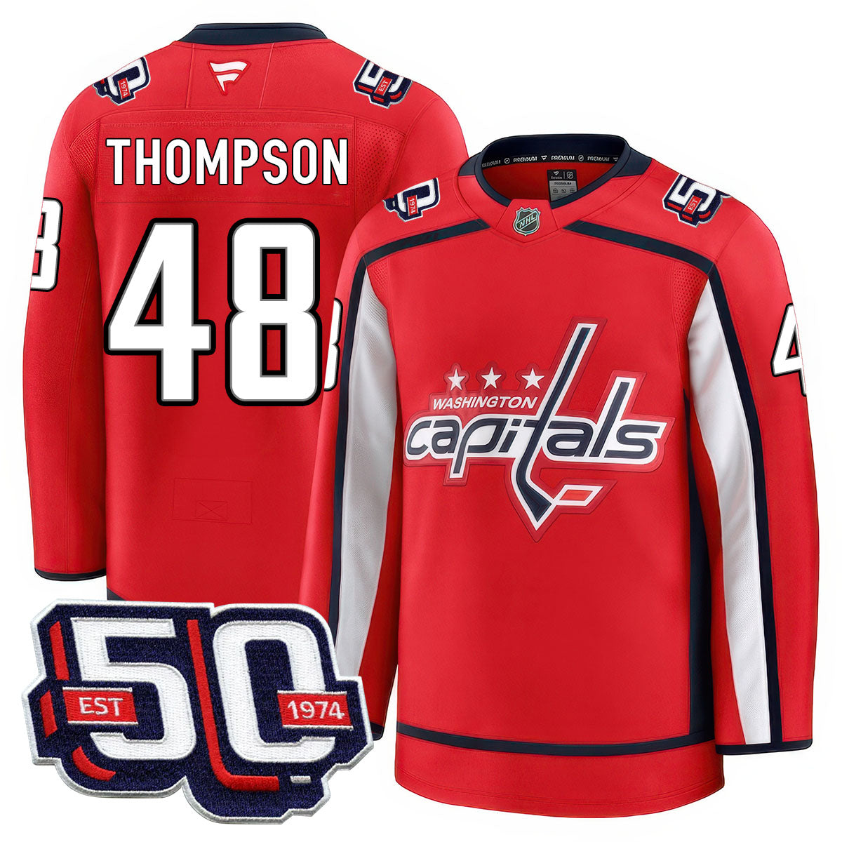 WSH 50th Anniversary Premium Jersey - All Stitched