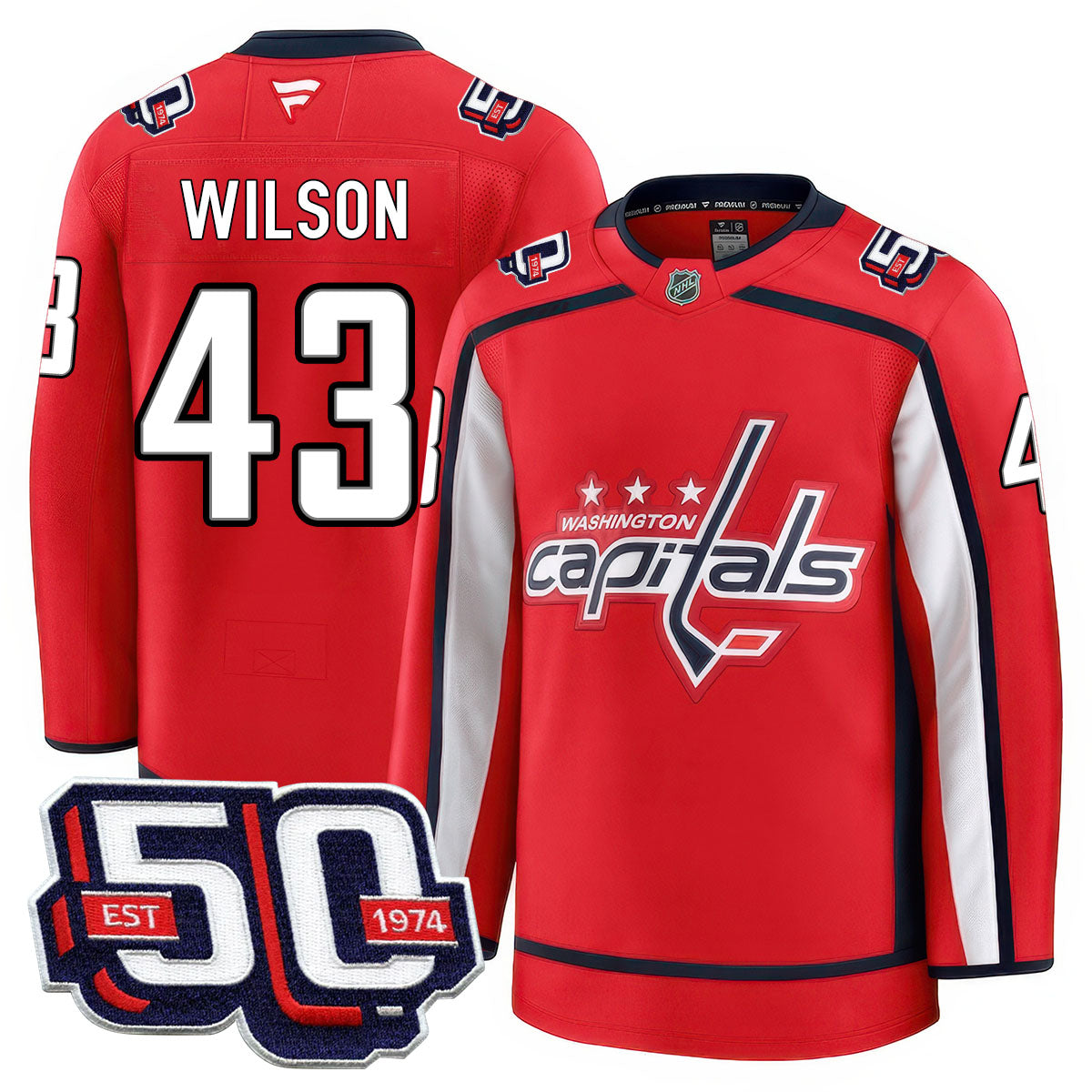WSH 50th Anniversary Premium Jersey - All Stitched