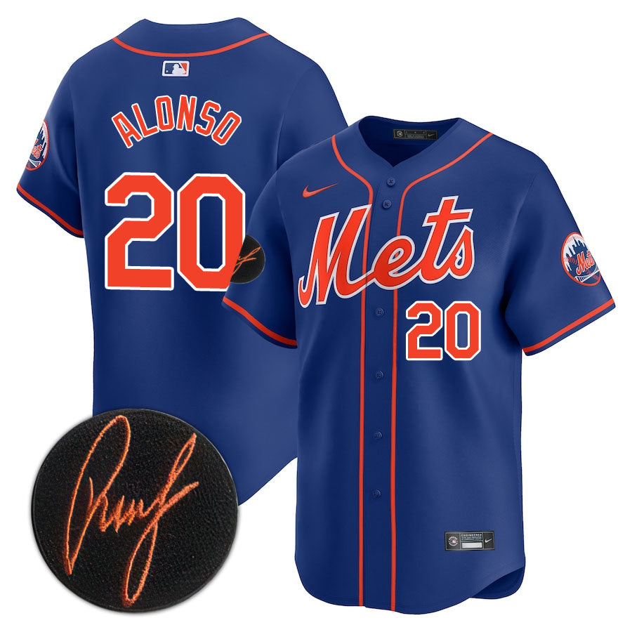 NYM Limited Jersey - 2018 Patch - All Stitched