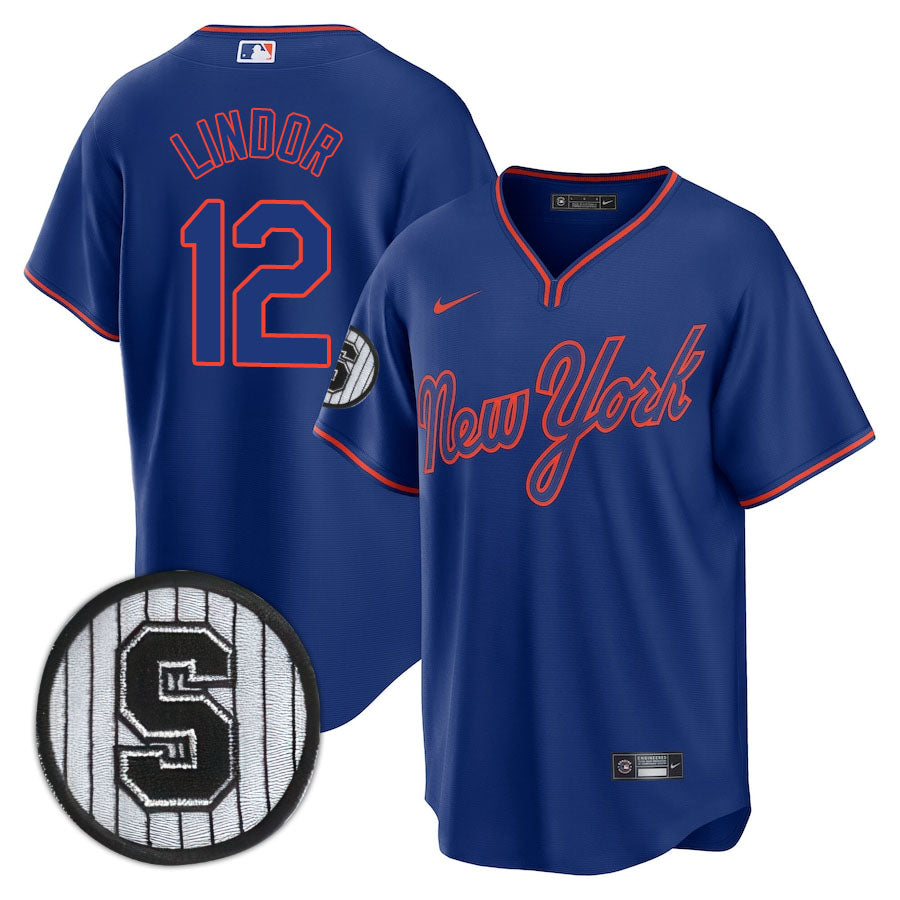 NYM Limited Jersey - 1992 Patch - All Stitched
