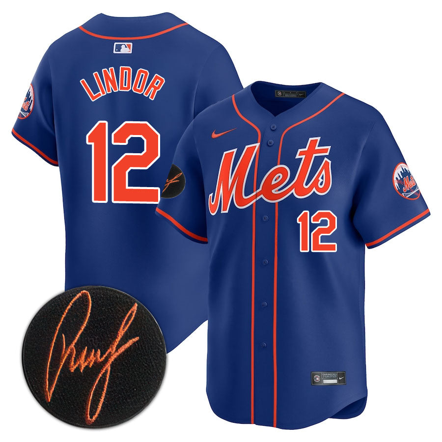 NYM Limited Jersey - 2018 Patch - All Stitched