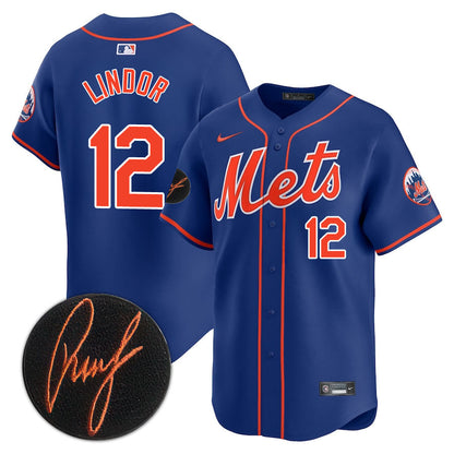 NYM Limited Jersey - 2018 Patch - All Stitched