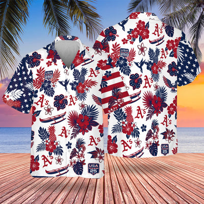 OAK Special Semiquincentennial Hawaiian Design Button Shirt V2