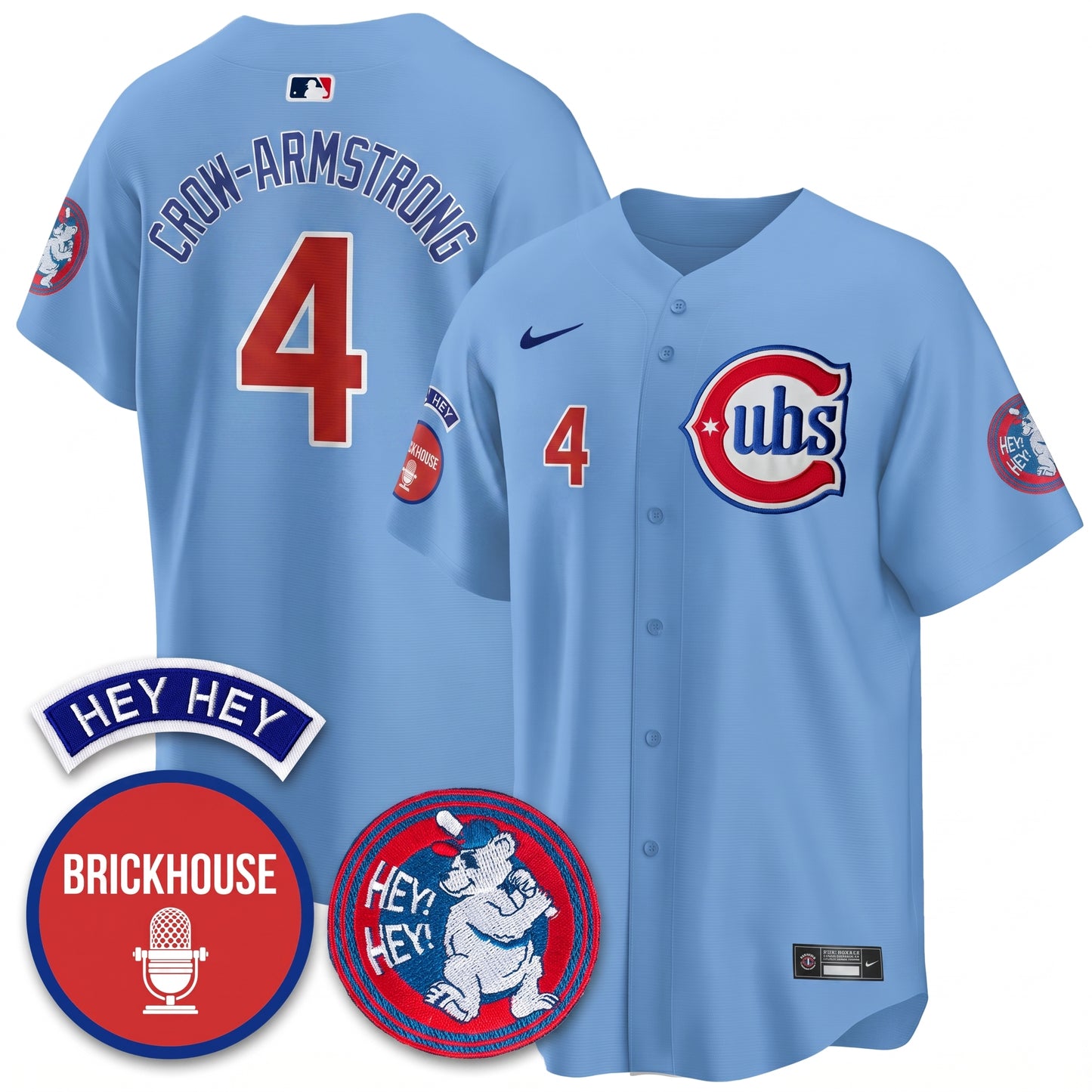 CHC Limited Jersey - Jack Brickhouse "Hey Hey" Patch - All Stitched