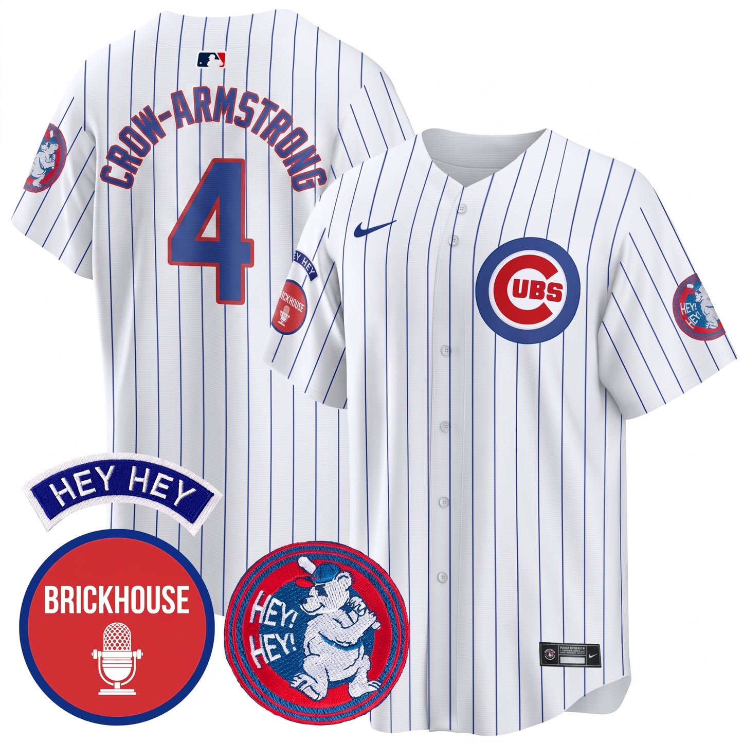 CHC Limited Jersey - Jack Brickhouse "Hey Hey" Patch - All Stitched
