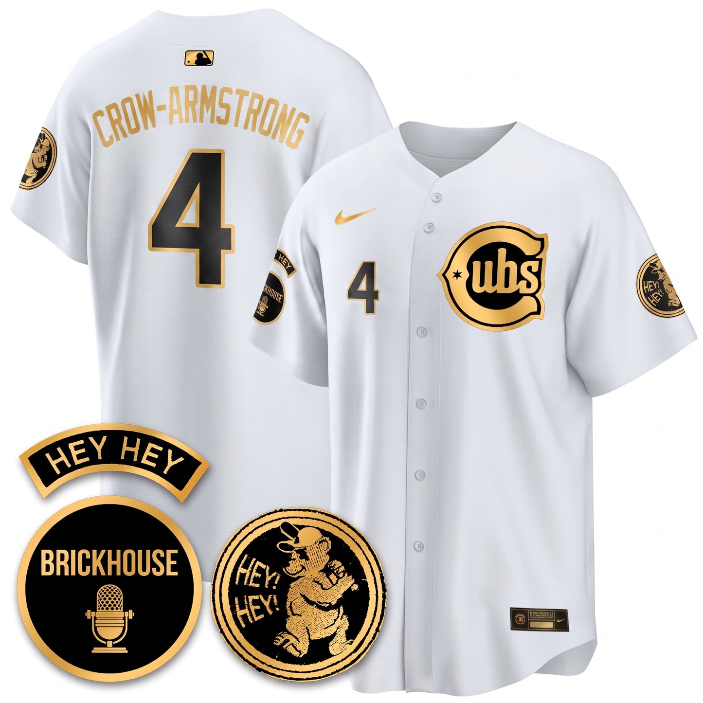CHC Limited Jersey - Jack Brickhouse "Hey Hey" Patch - All Stitched