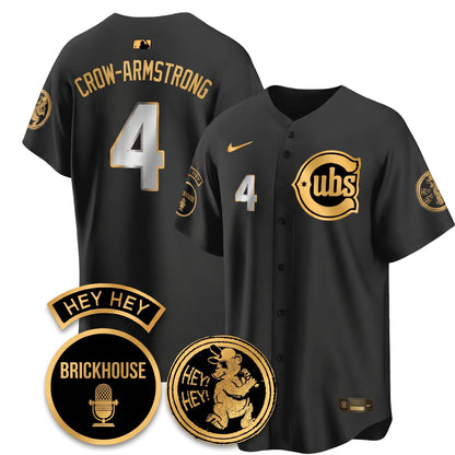 CHC Limited Jersey - Jack Brickhouse "Hey Hey" Patch - All Stitched