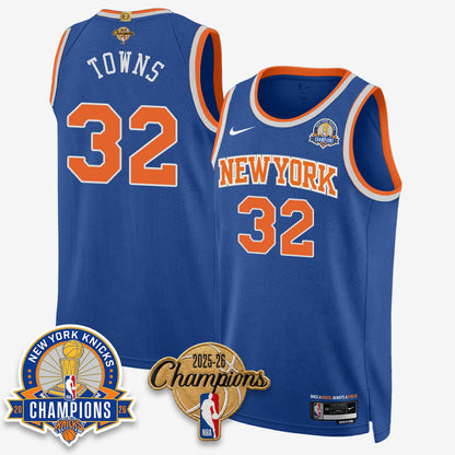 New York Knicks 2026 Basketball Champions Special Edition Vapor Jersey V2- Stitched