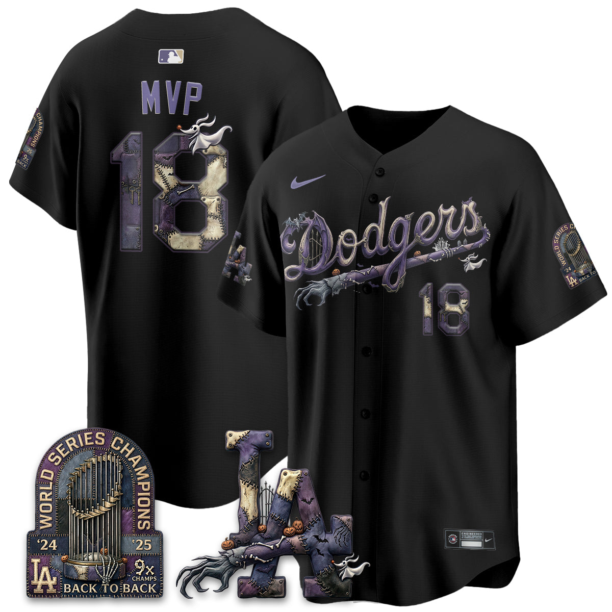 LAD Nightmare Edition Vapor Jersey - Printed