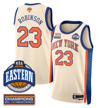 NYK 2026 NBA Eastern Conference Champions Vapor Jersey - Stitched-1