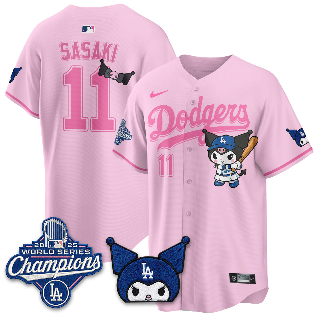 LAD Kuromi Edition Vapor Jersey - Stitched (2)