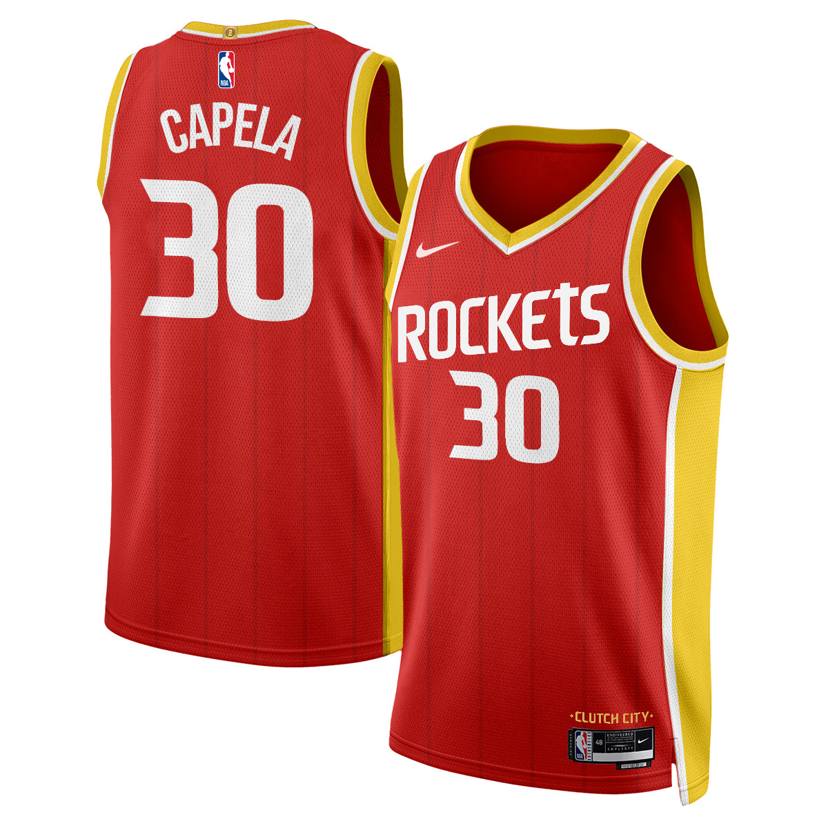 Houston Rockets 2026 “Icon Edition” Vapor Jersey -Stitched