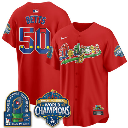 Los Angeles Dodgers x The Red Plumber Vapor Jersey - Printed