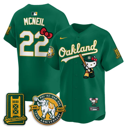 OAK x Meow KT 2026 Vapor Limited Jersey - Stitched