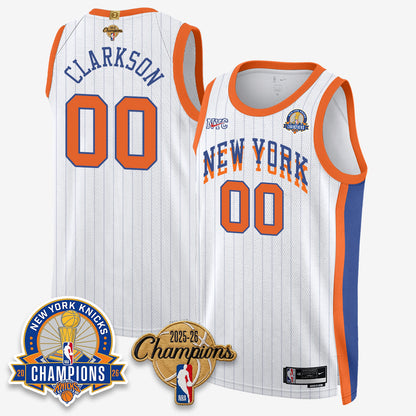 New York Knicks 2026 Basketball Champions Special Edition Vapor Jersey V2- Stitched