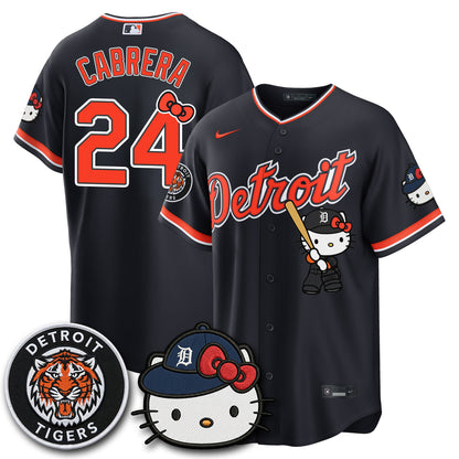 DET x Meow KT Edition Vapor Limited Jersey - Stitched