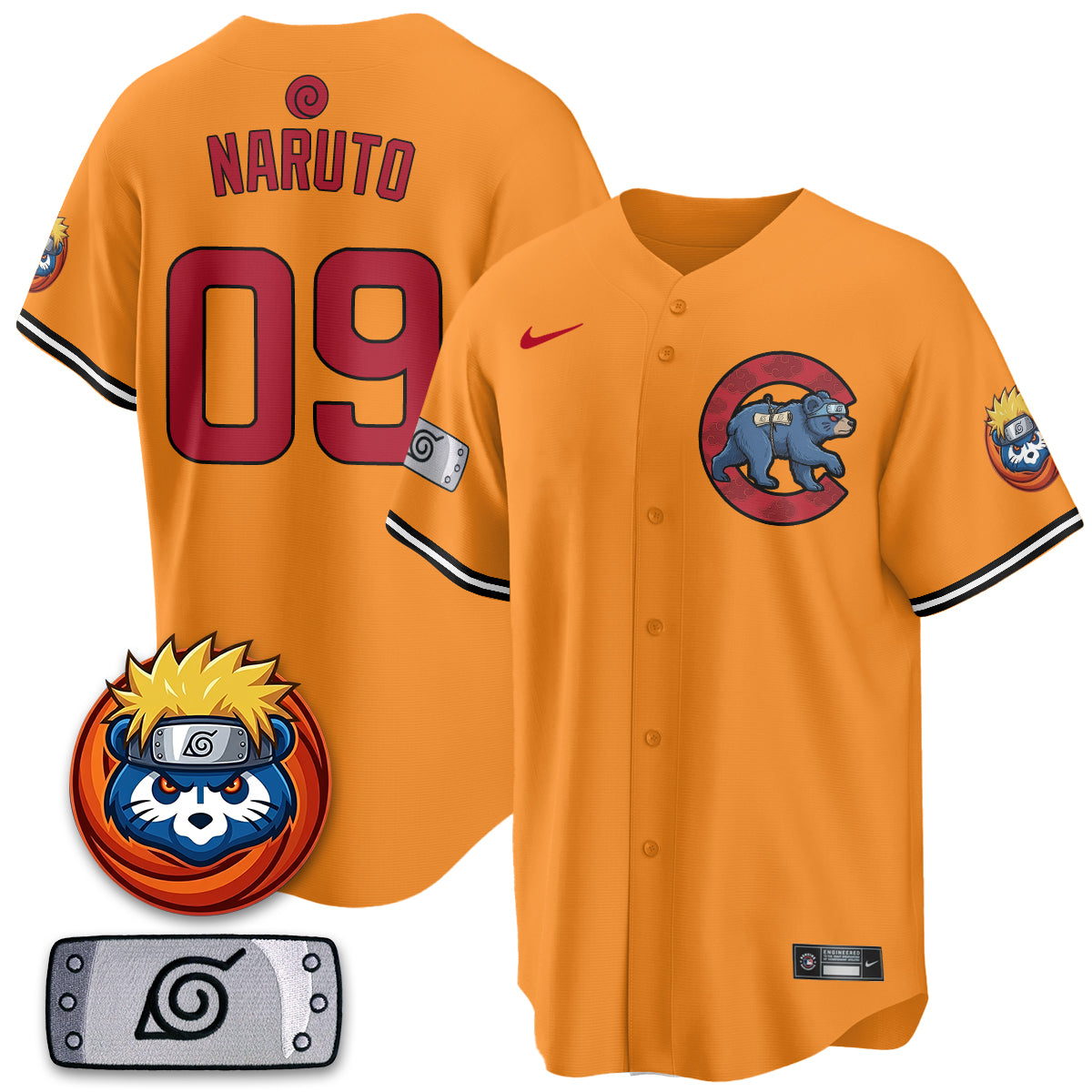 CHC Naruto Uzumaki Vapor Limited Jersey V2- Stitched