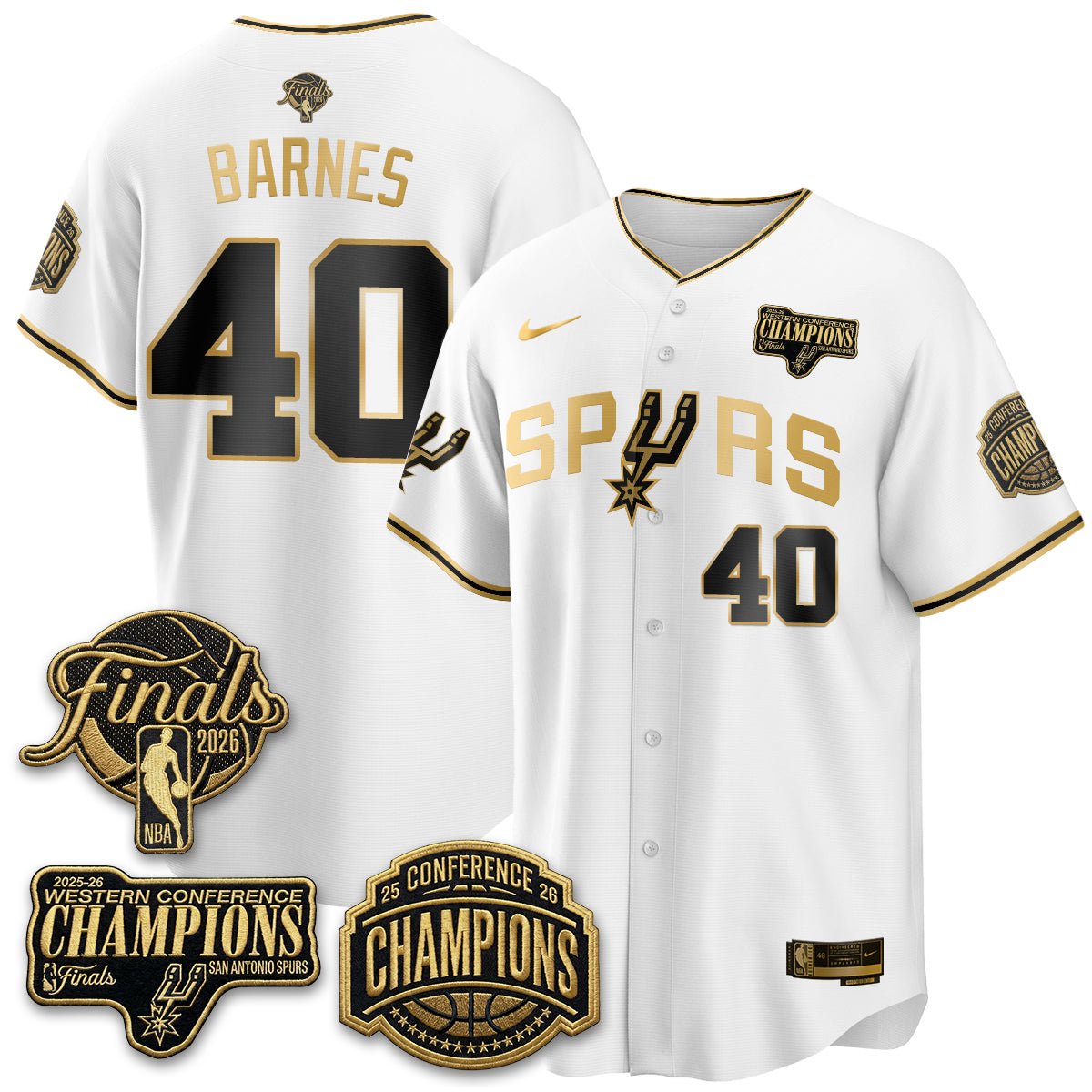 SAS 2026 Basketball Finals Vapor Special Jersey - Stitched