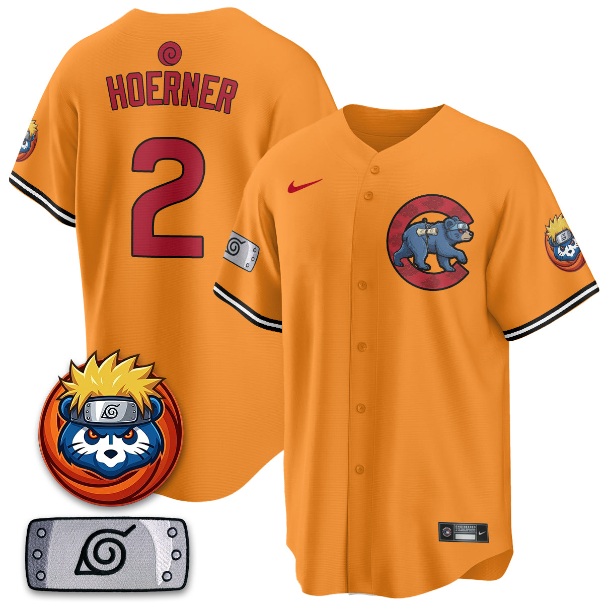 CHC Naruto Uzumaki Vapor Limited Jersey V2- Stitched