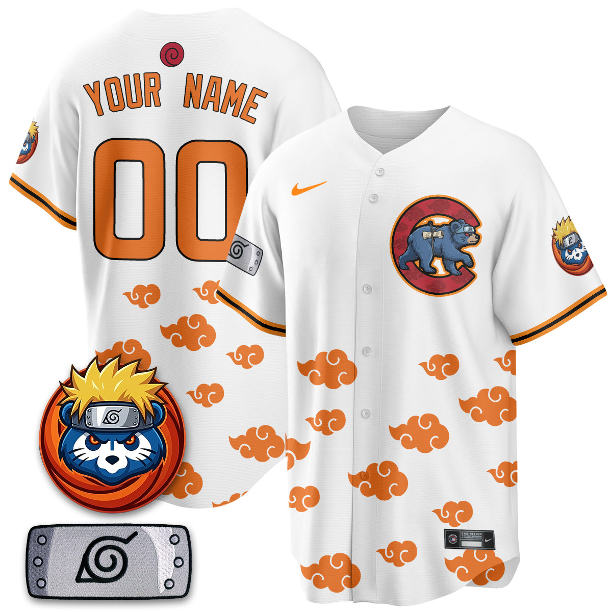 CHC Naruto Uzumaki Vapor Limited Custom Jersey V2- Stitched