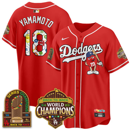 Los Angeles Dodgers x m&m Vapor Jersey - Stitched