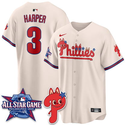 PHI Fanged Rabbit Doll  Vapor Limited Jersey - Stitched