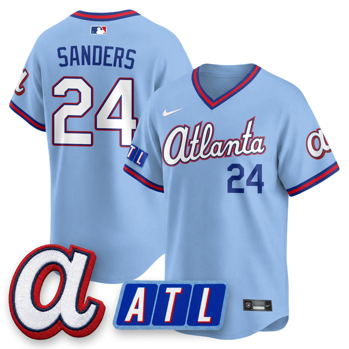 ATL 2026 New Era City Connect Vapor Limited Jersey - All Stitched
