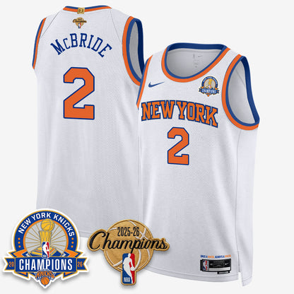New York Knicks 2026 Basketball Champions Special Edition Vapor Jersey V2- Stitched