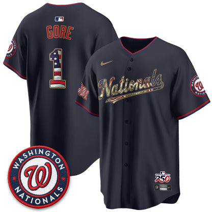 WSH 2026 Independence Day USA Vapor Jersey - Stitched