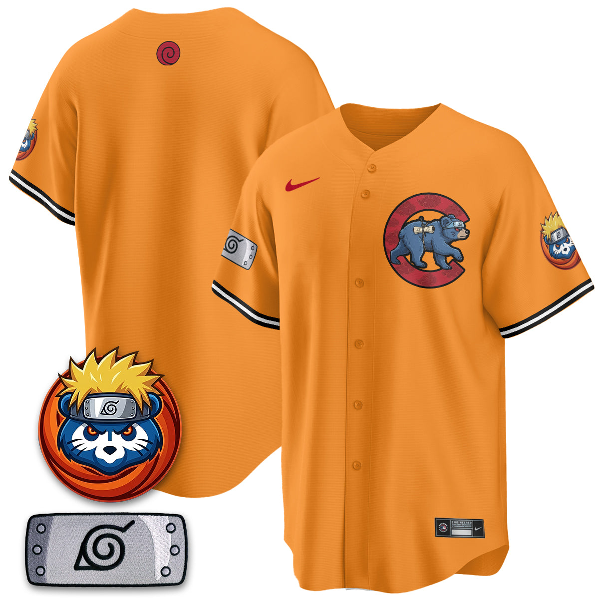 CHC Naruto Uzumaki Vapor Limited Jersey V2- Stitched