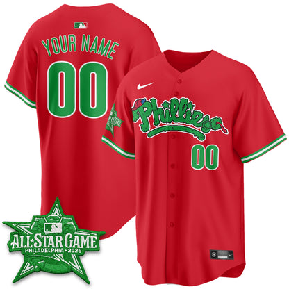 Philadelphia Phillies All Star Game 2026 Vapor Limited Custom Jersey - Stitched
