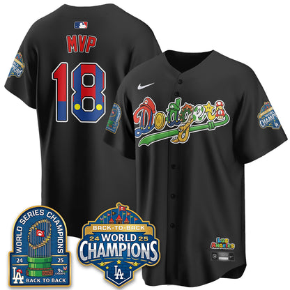 Los Angeles Dodgers x The Red Plumber Vapor Jersey - Printed