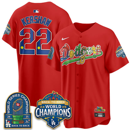 Los Angeles Dodgers x The Red Plumber Vapor Jersey - Printed