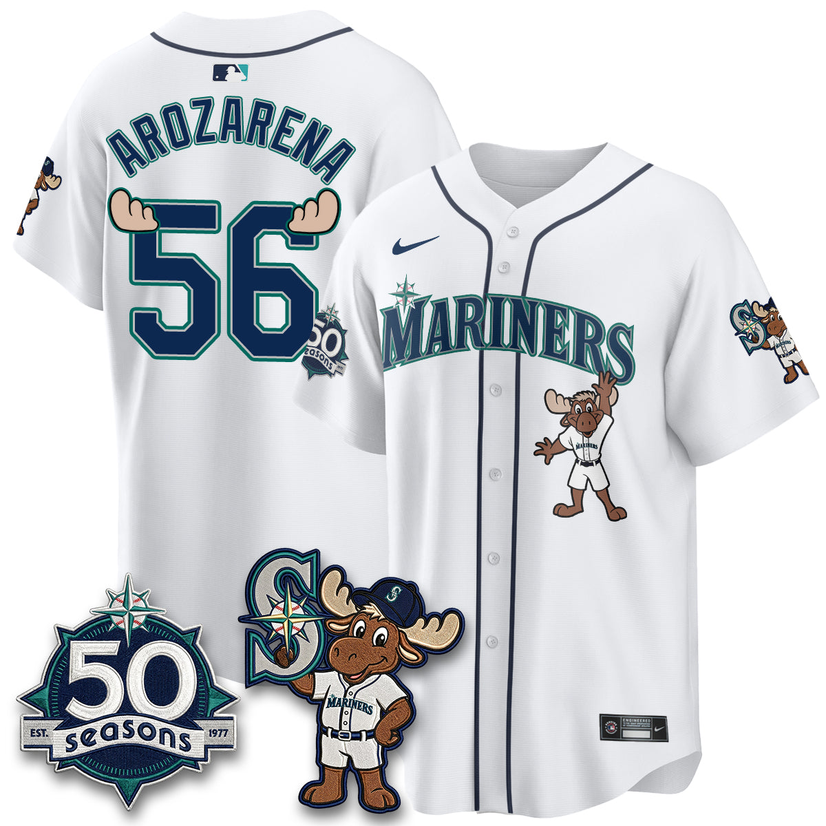 SEA Mascot Jersey - All Stitched