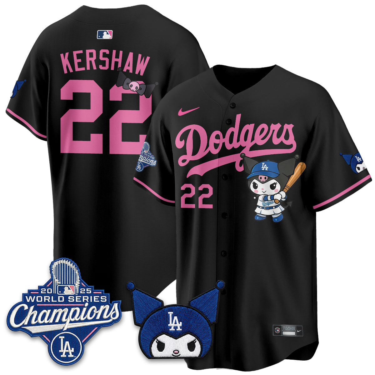 LAD Kuromi Edition Vapor Jersey - Stitched (2)