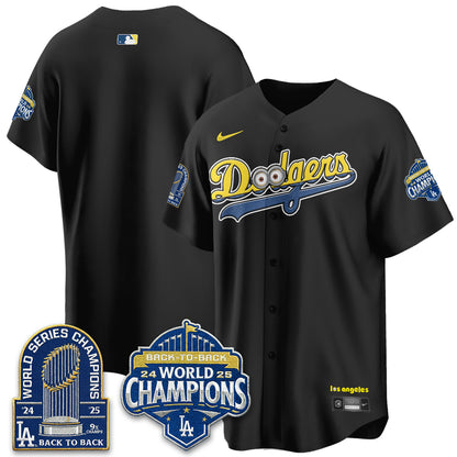 Los Angeles Dodgers x Yellow Capsules Vapor Jersey - Stitched