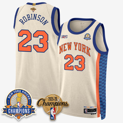 New York Knicks 2026 Basketball Champions Special Edition Vapor Jersey V2- Stitched