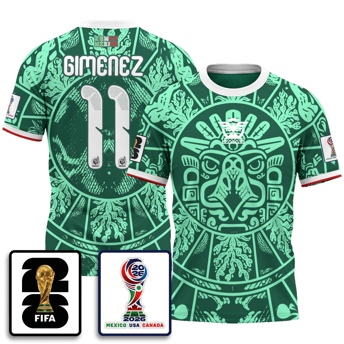 Mexico WC 2026 Fan Gear Version Jersey V2- Printed