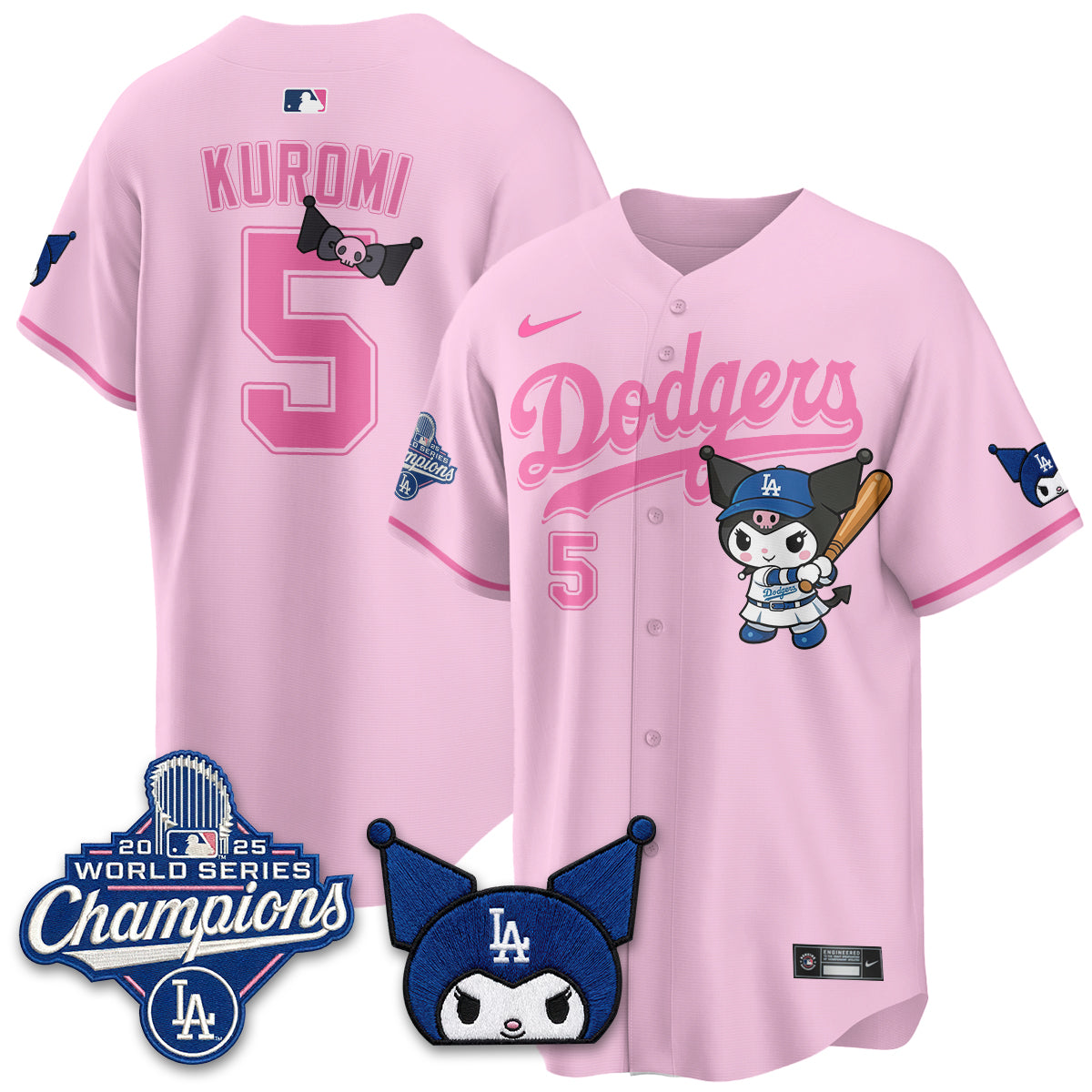 LAD Kuromi Edition Vapor Jersey - Stitched (2)