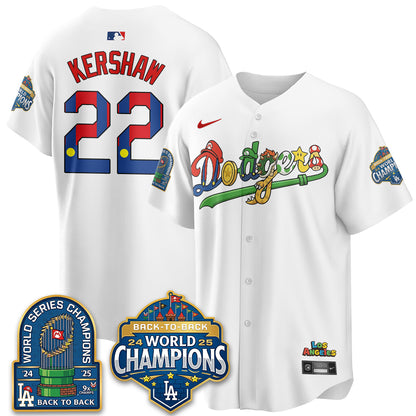 Los Angeles Dodgers x The Red Plumber Vapor Jersey - Printed