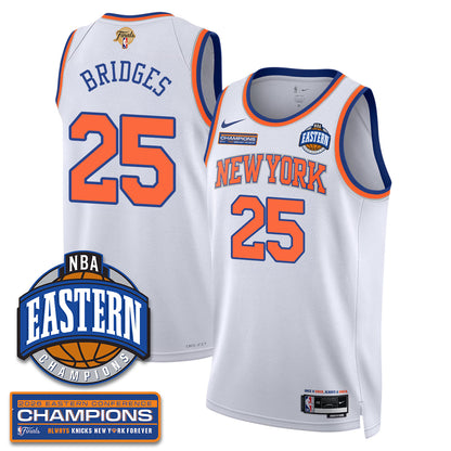 NYK 2026 NBA Eastern Conference Champions Vapor Jersey - Stitched-1