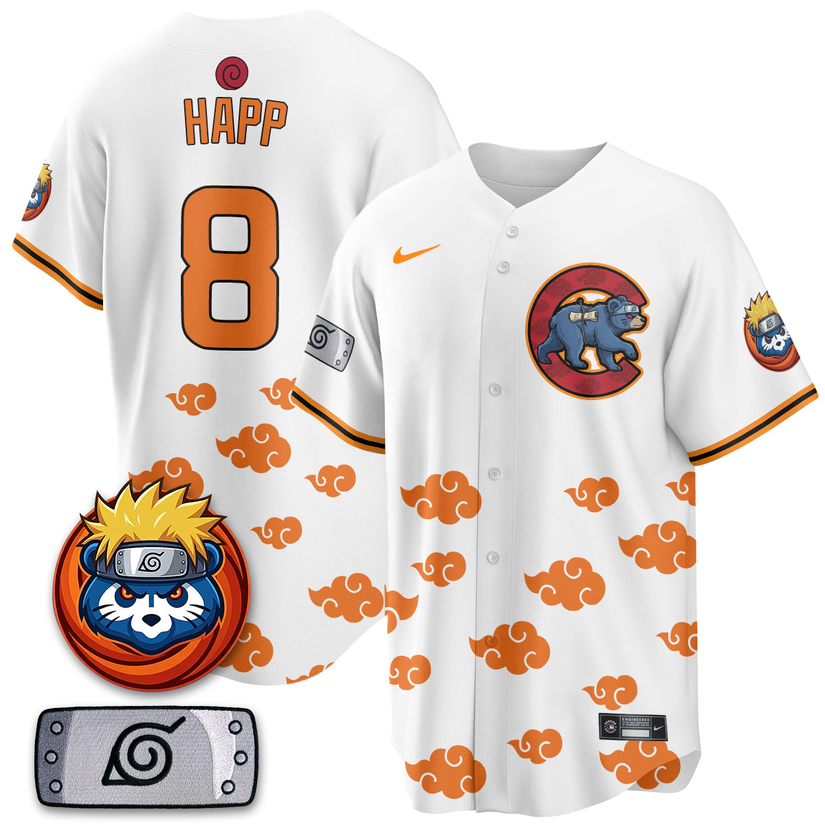 CHC Naruto Uzumaki Vapor Limited Jersey V2- Stitched