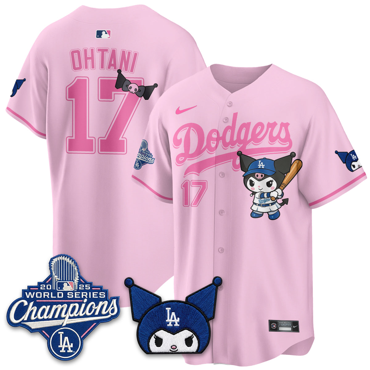 LAD Kuromi Edition Vapor Jersey - Stitched (2)