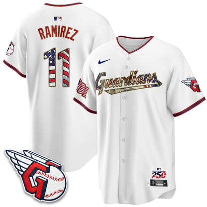CLE 2026 Independence Day USA Vapor Jersey - Stitched