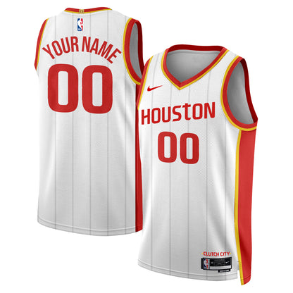 Houston Rockets 2026 “Icon Edition” Vapor Custom Jersey -Stitched